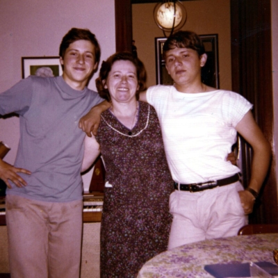 Con Maurizio ed io 1975