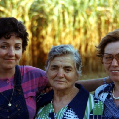 Con zia Olga e Zia Gina