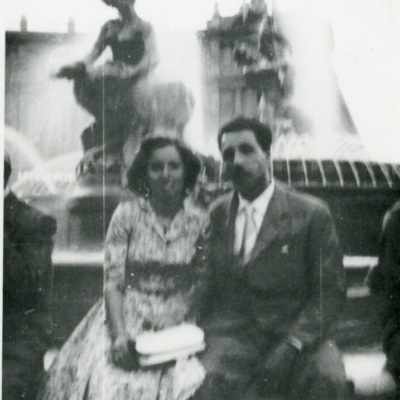 Roma 1956 con il babbo