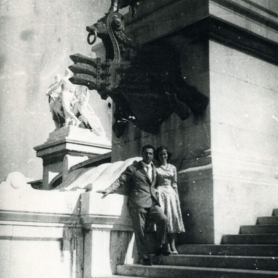 Roma 1956 con il babbo