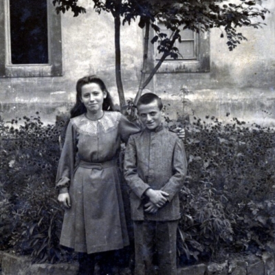 Collegio Montedomini con Paolo 1946