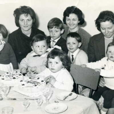 Festa compleanno a Firenze 1962