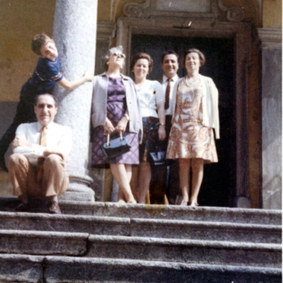 Con Zio Enzo e Norma a Montevecchia 1970